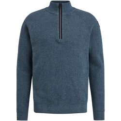 Textiel Heren Sweaters / Sweatshirts Vanguard Trui Half Zip Blauw Blauw