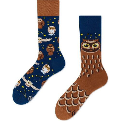 Ondergoed Heren Socks Many Mornings Sokken Owly Moly Multicolour