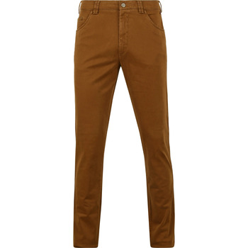 Textiel Heren Broeken / Pantalons Meyer Dublin Jeans Cognac Bruin