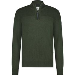 Textiel Heren Sweaters / Sweatshirts State Of Art Half Zip Trui Donkergroen Groen