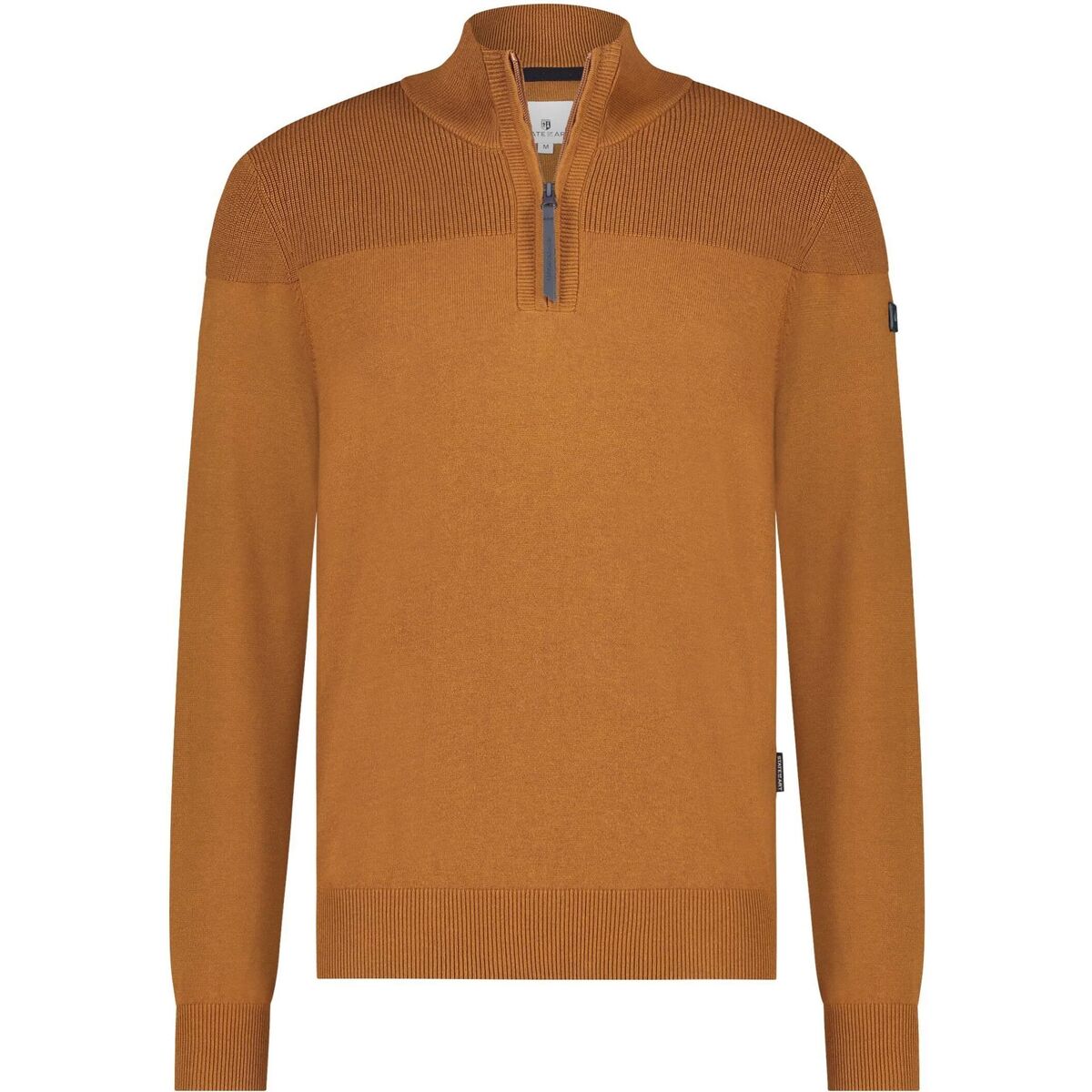 Textiel Heren Sweaters / Sweatshirts State Of Art Half Zip Trui Okergeel Geel