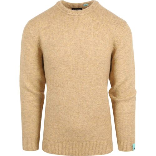 Textiel Heren Sweaters / Sweatshirts Scotch & Soda Softy Sweater Beige Beige
