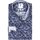 Textiel Heren Overhemden lange mouwen R2 Amsterdam R2 Overhemd Stretch Paisley Blauw Blauw