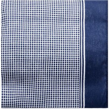 Suitable Zakdoeken 5-Pack Dessin Dark Blue Multicolour