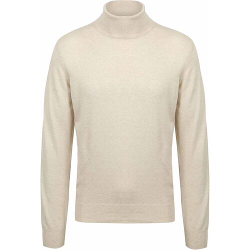 Textiel Heren Sweaters / Sweatshirts Suitable Ecotec Coltrui Ecru Beige