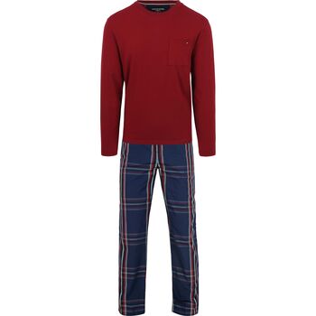 Textiel Heren Pyjama's / nachthemden Tommy Hilfiger Pyjama Set Rood Rood