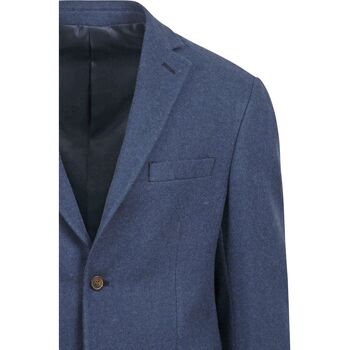 Suitable Tweed Colbert Mid Blauw Blauw