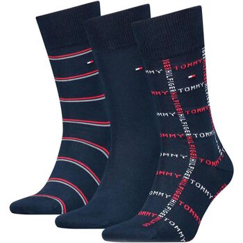 Tommy Hilfiger Socks Giftbox Grid Stripe 3-Pack