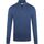 Textiel Heren Sweaters / Sweatshirts Mcgregor Half Zip Trui Wolmix Donkerblauw Blauw