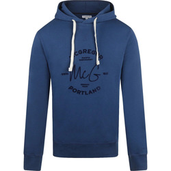 Textiel Heren Sweaters / Sweatshirts Mcgregor Hoodie Logo Kobaltblauw Blauw