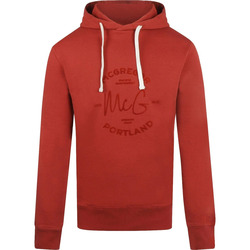 Textiel Heren Sweaters / Sweatshirts Mcgregor Hoodie Logo Rood Rood