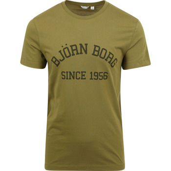 Björn Borg T-shirt Essential T-Shirt Groen