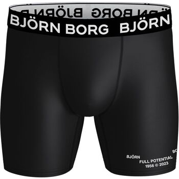 Björn Borg Björn Borg Performance Boxershorts 2-Pack Zwart Bordeaux Multicolour