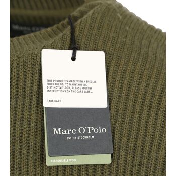Marc O'Polo Pullover Wol Blend Groen Groen