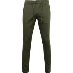 Textiel Heren Broeken / Pantalons Dstrezzed Lancaster Chino Groen Groen