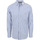 Textiel Heren Overhemden lange mouwen Gant College Overhemd Streep Blauw Blauw