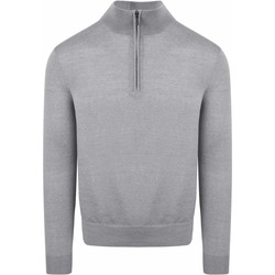 Textiel Heren Sweaters / Sweatshirts Suitable Merino Half Zip Trui Grijs Grijs
