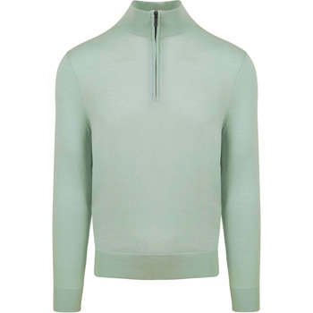 Textiel Heren Sweaters / Sweatshirts Suitable Merino Half Zip Trui Groen Groen