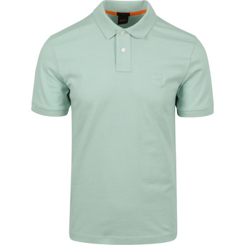 Textiel Heren T-shirts & Polo’s BOSS Passenger Polo Turquoise Blauw