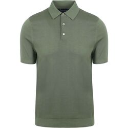 Textiel Heren T-shirts & Polo’s Suitable Knitted Polo Groen Groen