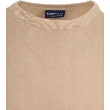 Suitable Knitted T-shirt Beige Beige