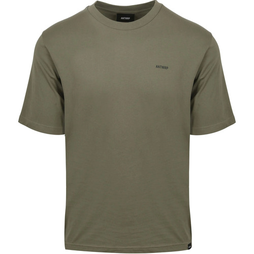 Textiel Heren T-shirts & Polo’s Antwrp T-Shirt Backprint Groen Groen