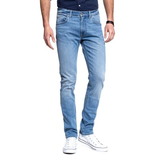 Textiel Heren Skinny Jeans Lee L719JXZX LUKE Blauw