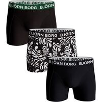 Ondergoed Heren BH's Björn Borg Björn Borg Boxershorts 3-Pack Zwart Zwart