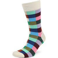 Accessoires Heren Sokken Happy socks Sokken Rainbow Check Multicolour