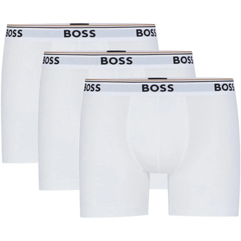 Ondergoed Heren BH's BOSS Boxershorts Power 3-Pack Wit Wit