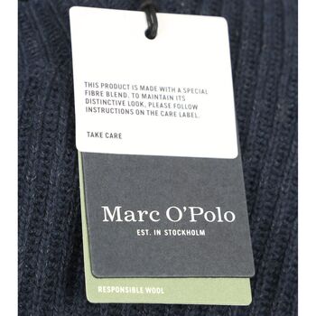 Marc O'Polo Pullover Wol Blend Navy Blauw