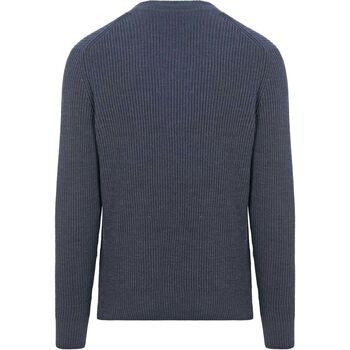 Marc O'Polo Pullover Wol Blend Navy Blauw