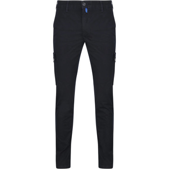 Textiel Heren Broeken / Pantalons Meyer Chino Cargo Donkerblauw Blauw