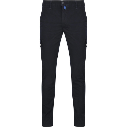 Textiel Heren Broeken / Pantalons Meyer Chino Cargo Donkerblauw Blauw