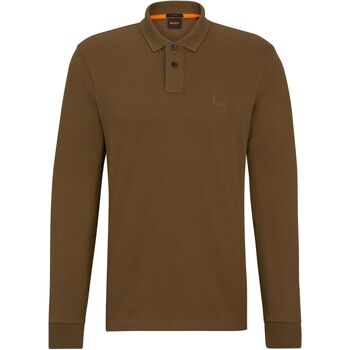 Textiel Heren T-shirts & Polo’s BOSS Passerby Polo Bruin Bruin