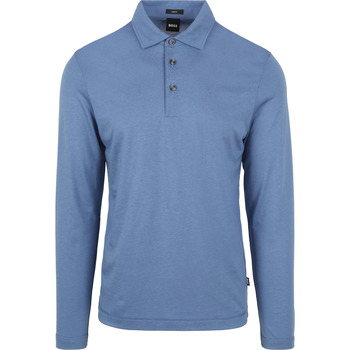 Textiel Heren T-shirts & Polo’s BOSS Pleins 24 Poloshirt Blauw Blauw