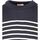 Textiel Heren Sweaters / Sweatshirts Armor Lux Molène Trui Wol Strepen Navy Blauw