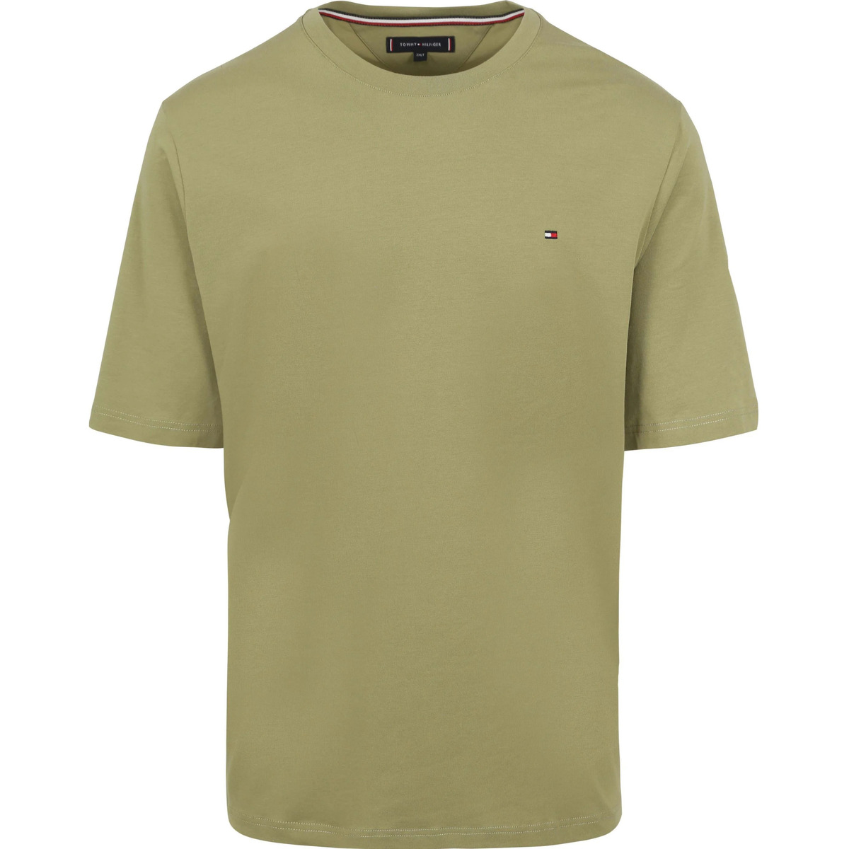 Textiel Heren T-shirts & Polo’s Tommy Hilfiger Big & Tall Logo T-shirt Groen Groen