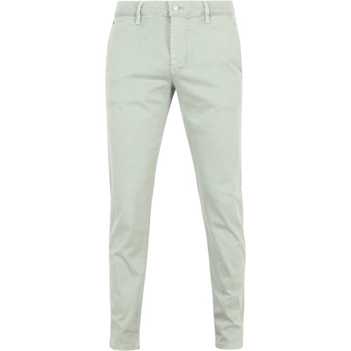 Textiel Heren Broeken / Pantalons Mac Jeans Driver Pants Lichtgroen Groen