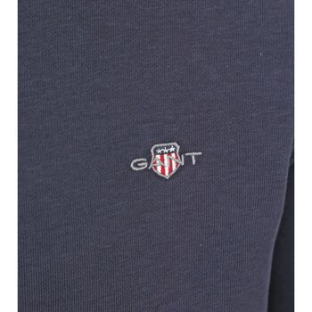 Gant Vest Reg Shield Navy Blauw