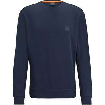 Textiel Heren Sweaters / Sweatshirts BOSS Sweater Westart Navy Blauw