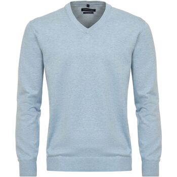Casa Moda Sweater Pullover V-Hals Lichtblauw