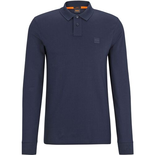 Textiel Heren T-shirts & Polo’s BOSS Passerby Polo Navy Blauw