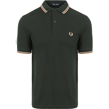 Fred Perry T-shirt Polo M3600 Donkergroen U94