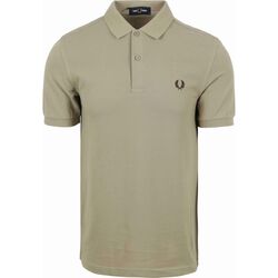 Textiel Heren T-shirts & Polo’s Fred Perry Polo M6000 Greige U84 Beige