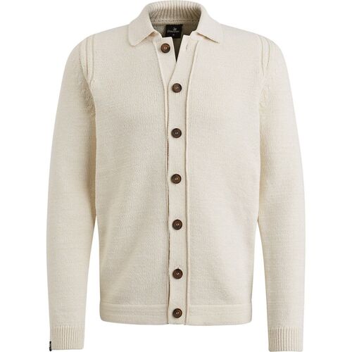 Textiel Heren Sweaters / Sweatshirts Vanguard Vest Knoop Ecru Multicolour