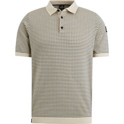 Textiel Heren T-shirts & Polo’s Vanguard Polo Strepen Beige Beige