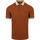 Textiel Heren T-shirts & Polo’s Sun68 Poloshirt Multistripes Bruin Bruin