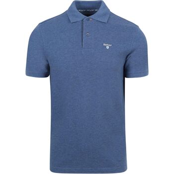 Textiel Heren T-shirts & Polo’s Barbour Poloshirt Blauw Blauw