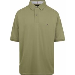 Textiel Heren T-shirts & Polo’s Tommy Hilfiger Big And Tall Poloshirt Groen Groen